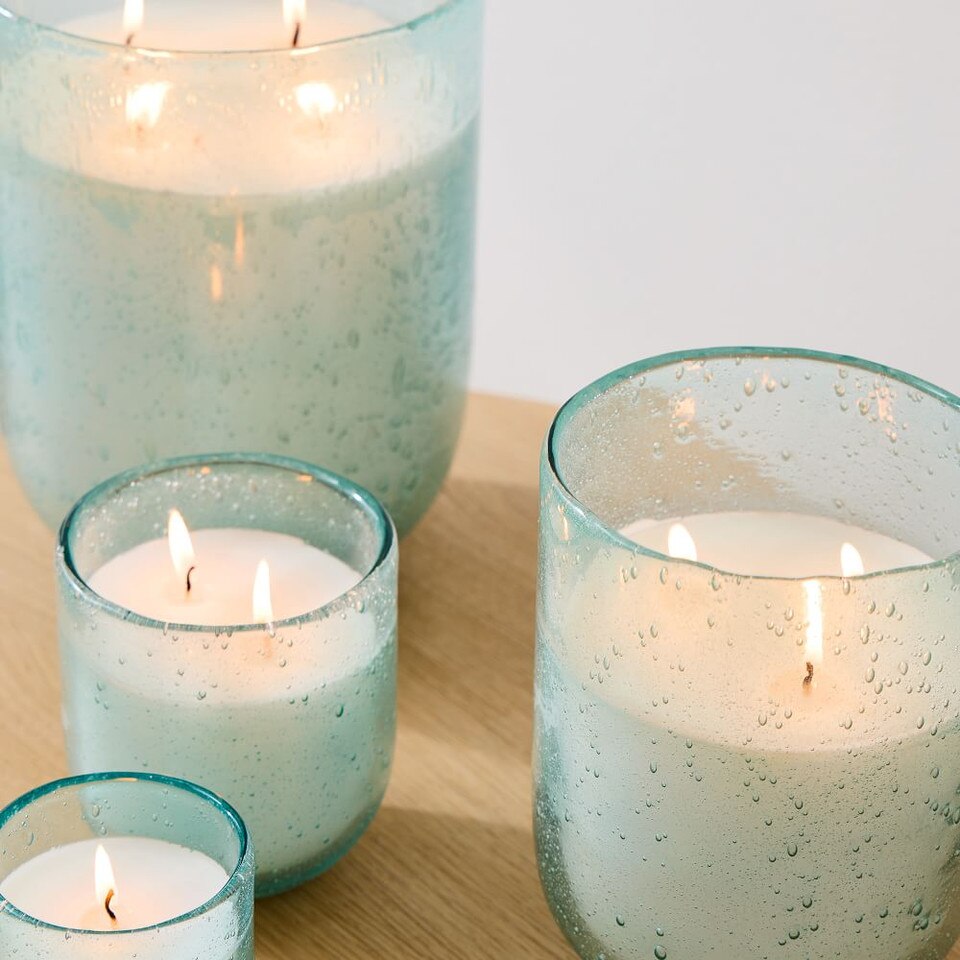 Seaglass Candle Sea Salt & Vanilla West Elm Australia